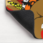 babykeycolorsdamaskkringen muismat (Hoek)