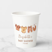 Babykleding Baby shower Papieren Bekers (Voorkant)