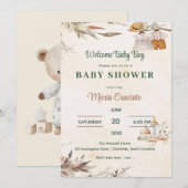  babykleding Baby shower Uitnodiging (Voorkant / Achterkant)