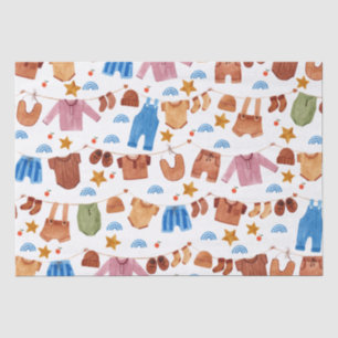 Babykleding Baby shower Verjaardag Tissuepapier