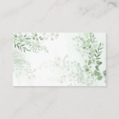 Babykleding Boho Green Hoe groot is de buik van ma Informatiekaartje (Achterkant)