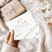 Babykleding Geslacht Onthullen Luier Raffle Informatiekaartje