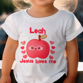 Babykleding Jezus houdt van mij Romper