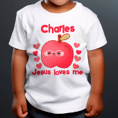 Babykleding Jezus houdt van mij Romper