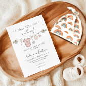 Babykleding Meisje Baby shower Kaart