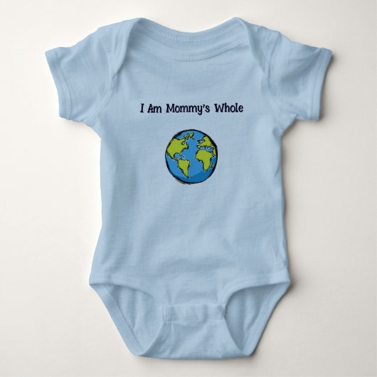 Babykleding: Moeders Wereld Romper (Voorkant)