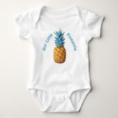 babykleding van Hawaiian Pineapple Romper (Voorkant)
