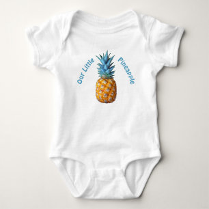 babykleding van Hawaiian Pineapple Romper