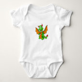 Babykleren - Baby Vuurspuwende Draak Romper (Voorkant)