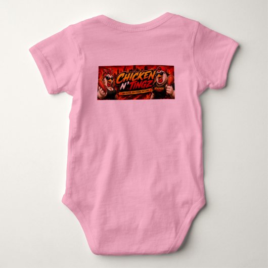 babykleren romper (Achterkant)