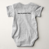 babykleren romper (Achterkant)