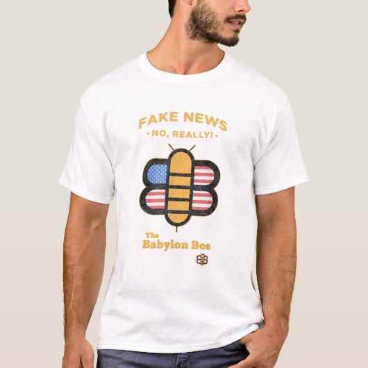 Babylon Bee 2024 Verkiezing Fake T-shirt (Voorkant)