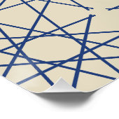 Babylon Lapis Geometrisch Patroon Poster (Hoek)