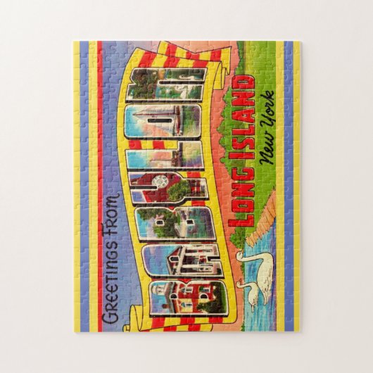 Babylon Long Island 11x14 Legpuzzel (Verticaal)