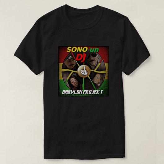 Babylon Projekt - Sono un DJ (2) T-shirt (Design voorkant)