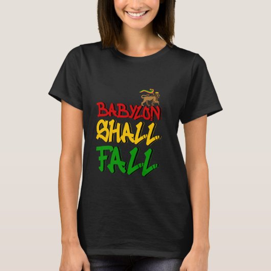 Babylon zal Herfsten T-shirt (Voorkant)