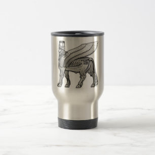 Babylonian Winged Bull Lamassu Reisbeker