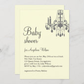 Babyluchters in grijs en geel kaart (Voorkant / Achterkant)