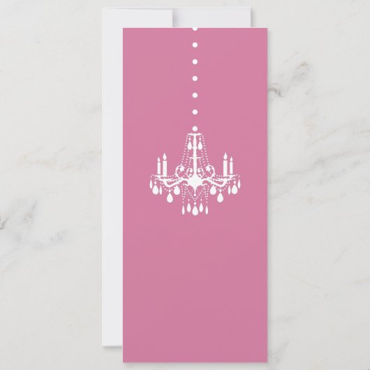 Babyluchters (lichtroze) kaart (Achterkant)