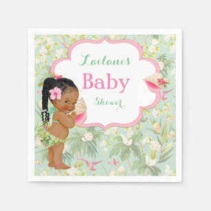 Babymeisje Bikini Tropisch Luau Hawaiaanse Vlechte Servet