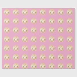 Babymeisje dumpling verpakkings papier