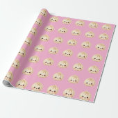 Babymeisje dumpling verpakkings papier (Uitgerold)
