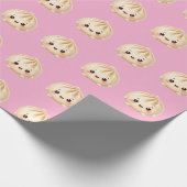 Babymeisje dumpling verpakkings papier (Hoek)