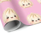 Babymeisje dumpling verpakkings papier (Rol Hoek)