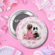 Babymeisje en haar hond Oudovertrouwde baby shower
