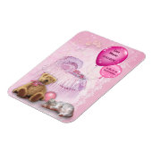  babymeisje magneet (Linkerzijde)