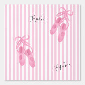 Babymeisje Naam Behang (Voorkant)