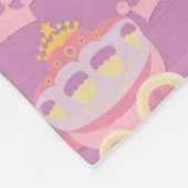 babymeisjes princess fleece deken (Hoek)