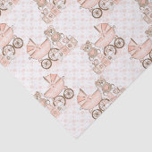 Babymeisjeswagens Tissuepapier (Detail)