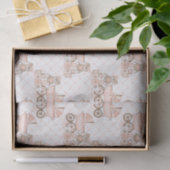 Babymeisjeswagens Tissuepapier (Geschenk)