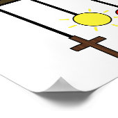 babymobiel poster (Hoek)