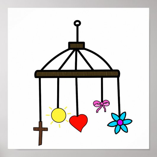 babymobiel poster (Voorkant)