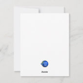 Babymoon Spa Day Feestdagenkaart (Achterkant)