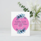 Babymoon Spa Day Feestdagenkaart (Staand voorkant)