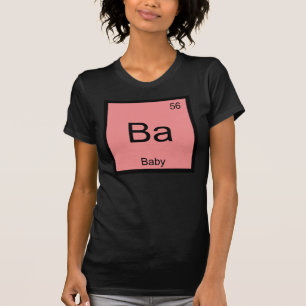 Babynaam Chemie Element Periodiek Systeem T-shirt