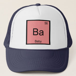 Babynaam Chemie Element Periodiek Systeem Trucker Pet