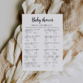 Babynamen Baby Shower Spel, Babynamen Printen, Kaart