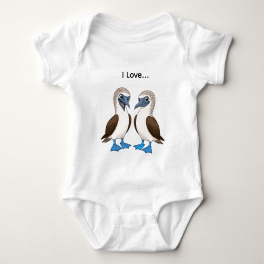 Babyoutfit met cartoon vogels romper (Voorkant)