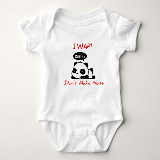 Babypanda Romper (Voorkant)