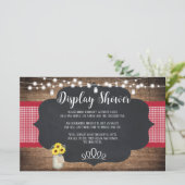 BaByQ Baby Display Shower Kaart (Staand voorkant)