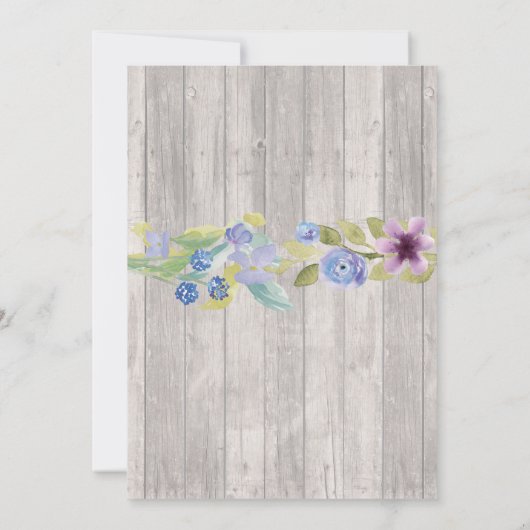 BaByQ BBQ Baby shower Jar StringLights Uitnodiging (Achterkant)