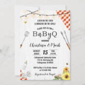 BabyQ Shower Invitaties Genderneutraal Kaart (Voorkant)