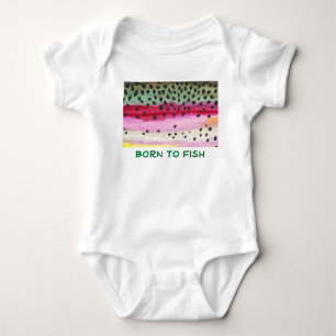 Babyregenboogforel Vist Romper