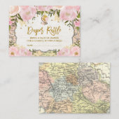 Babyreisavontuur Luierloterij Vintage Kaart (Voorkant / Achterkant)