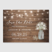 Babyruitlichten Sla de datum magnetisch Kaart op (Voorkant)