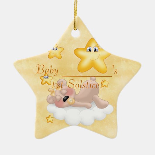 Baby's1st Solstice Ornament (Voorkant)